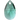 Swarovski Pendants Peardrop (6106) Recreated Caribbean Green - Bluestreak Crystals