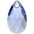 Swarovski Pendants Peardrop (6106) Sapphire-Swarovski Pendants-16mm - Pack of 2-Bluestreak Crystals