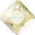 Swarovski Pendants Princess Cut (6431) Crystal Golden Shadow-Swarovski Pendants-9mm - Pack of 2-Bluestreak Crystals