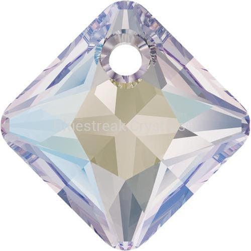 Swarovski Pendants Princess Cut (6431) Crystal Shimmer-Swarovski Pendants-9mm - Pack of 2-Bluestreak Crystals