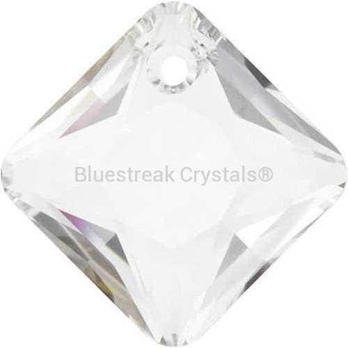 Swarovski Pendants Princess Cut (6431) Crystal-Swarovski Pendants-9mm - Pack of 2-Bluestreak Crystals