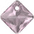 Swarovski Pendants Princess Cut (6431) Light Amethyst-Swarovski Pendants-9mm - Pack of 2-Bluestreak Crystals