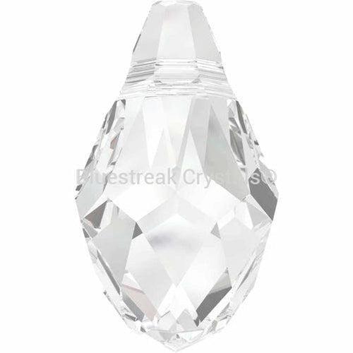 Swarovski Pendants Small Briolette (6007) Crystal-Swarovski Pendants-7mm - Pack of 4-Bluestreak Crystals