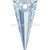 Swarovski Pendants Spike (6480) Crystal Blue Shade-Swarovski Pendants-18mm - Pack of 1-Bluestreak Crystals
