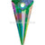 Swarovski Pendants Spike (6480) Crystal Vitrail Medium P-Swarovski Pendants-18mm - Pack of 1-Bluestreak Crystals