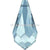 Swarovski Pendants Teardrop (6000) Aquamarine-Swarovski Pendants-11mm - Pack of 10-Bluestreak Crystals