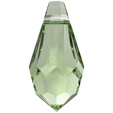 Swarovski Pendants Teardrop (6000) Recreated Peridot - Bluestreak Crystals