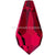 Swarovski Pendants Teardrop (6000) Scarlet-Swarovski Pendants-11mm - Pack of 10-Bluestreak Crystals