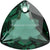 Swarovski Pendants Trilliant Cut (6434) Emerald-Swarovski Pendants-8mm - Pack of 4-Bluestreak Crystals