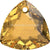 Swarovski Pendants Trilliant Cut (6434) Golden Topaz-Swarovski Pendants-8mm - Pack of 4-Bluestreak Crystals