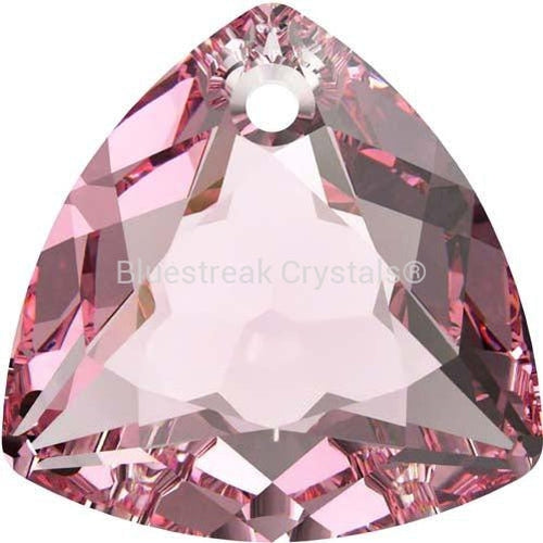 Swarovski Pendants Trilliant Cut Light Rose
