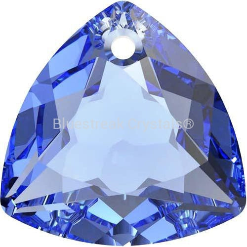 Swarovski Pendants Trilliant Cut (6434) Sapphire-Swarovski Pendants-8mm - Pack of 4-Bluestreak Crystals