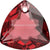 Swarovski Pendants Trilliant Cut (6434) Scarlet-Swarovski Pendants-8mm - Pack of 4-Bluestreak Crystals