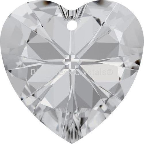 Swarovski Pendants Xilion Heart (6228) Crystal-Swarovski Pendants-10.3x10mm - Pack of 4-Bluestreak Crystals