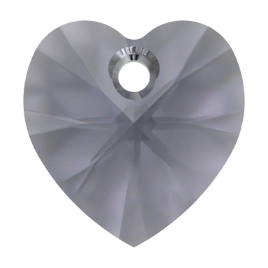 Swarovski Pendants Xilion Heart (6228) Graphite - Bluestreak Crystals