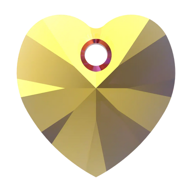 Swarovski Pendants Xilion Heart (6228) Light Siam AB - Bluestreak Crystals