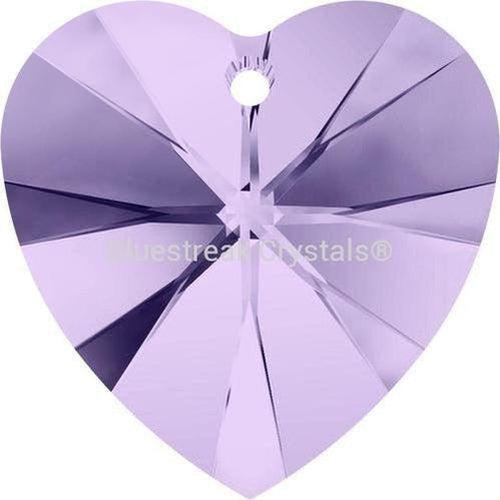 Swarovski Pendants Xilion Heart (6228) Violet-Swarovski Pendants-10.3x10mm - Pack of 4-Bluestreak Crystals