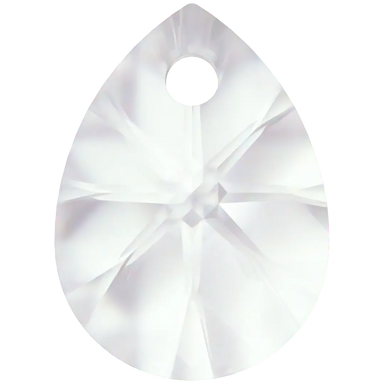 Swarovski Pendants Xilion Mini Pear (6128) Crystal - Bluestreak Crystals