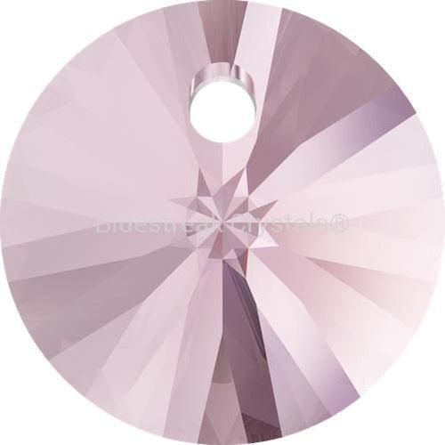 Swarovski Pendants Xilion Round (6428) Light Rose-Swarovski Pendants-6mm - Pack of 20-Bluestreak Crystals