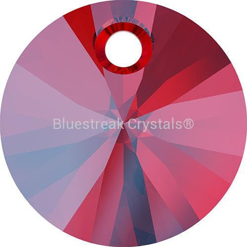 Swarovski Pendants Xilion Round (6428) Light Siam Shimmer-Swarovski Pendants-6mm - Pack of 20-Bluestreak Crystals