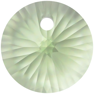 Swarovski Pendants Xilion Round (6428) Recreated Peridot - Bluestreak Crystals