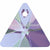 Swarovski Pendants Xilion Triangle (6628) Crystal Vitrail Light P-Swarovski Pendants-8mm - Pack of 6-Bluestreak Crystals