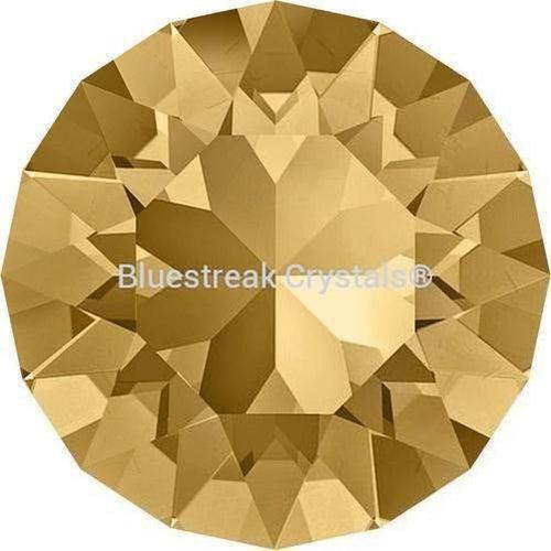 Swarovski Rivets (53001) SS29 Gold Brushed (081)-Swarovski Metal Trimmings-Light Colorado Topaz-Pack of 500 (Wholesale)-Bluestreak Crystals