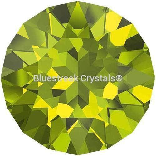 Swarovski Rivets (53001) SS29 Gunmetal Brushed (086)-Swarovski Metal Trimmings-Citrus Green-Pack of 500 (Wholesale)-Bluestreak Crystals
