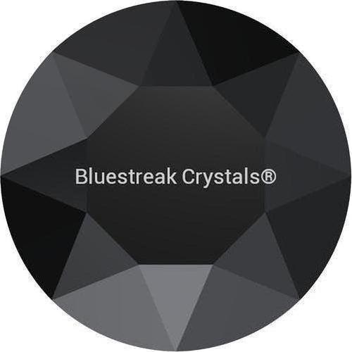 Swarovski Rivets (53006) SS39 Gunmetal Brushed (086)-Swarovski Metal Trimmings-Jet-Pack of 300 (Wholesale)-Bluestreak Crystals