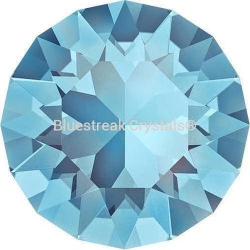 Swarovski Rivets (53006) SS39 Silver Brushed (082)-Swarovski Metal Trimmings-Aquamarine-Pack of 300 (Wholesale)-Bluestreak Crystals