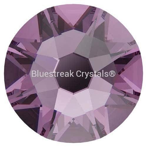 Swarovski Rivets (56103) Xirius Flatback SS34 Gunmetal Brushed (086)-Swarovski Metal Trimmings-Iris-Pack of 144 (Wholesale)-Bluestreak Crystals