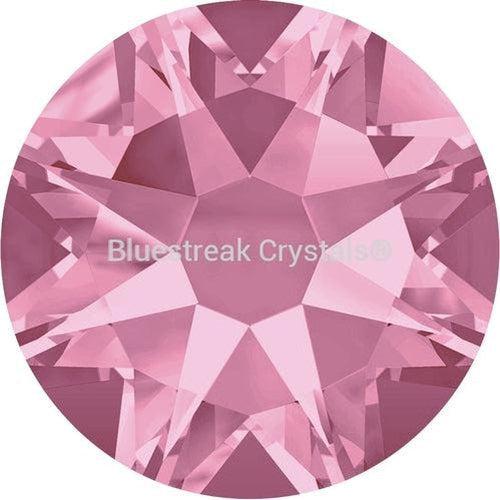 Swarovski Rivets (56103) Xirius Flatback SS34 Gunmetal Brushed (086)-Swarovski Metal Trimmings-Light Rose-Pack of 144 (Wholesale)-Bluestreak Crystals