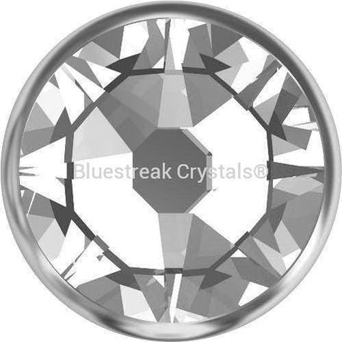 Swarovski Rivets (56105) Xirius Flatback SS48-Swarovski Metal Trimmings-Crystal-Palladium-Pack of 96 (Wholesale)-Bluestreak Crystals