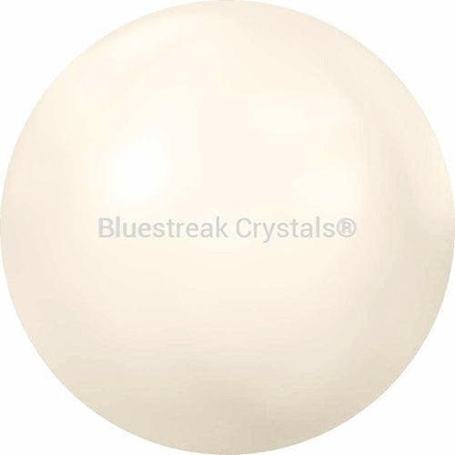 Swarovski Rivets (56106) Cabochon SS16-Swarovski Metal Trimmings-Crystal Cream Pearl-Gold-Pack of 1440 (Wholesale)-Bluestreak Crystals