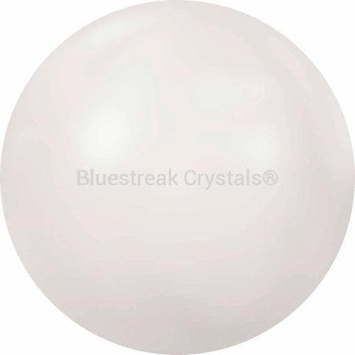 Swarovski Rivets (56106) Cabochon SS16-Swarovski Metal Trimmings-Crystal White Pearl-Gold-Pack of 1440 (Wholesale)-Bluestreak Crystals