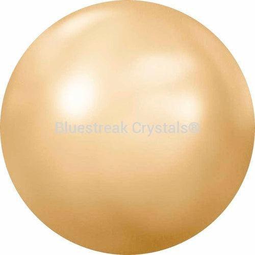 Swarovski Rivets (56107) Cabochon SS34-Swarovski Metal Trimmings-Crystal Golden Shadow-Gold-Pack of 144 (Wholesale)-Bluestreak Crystals