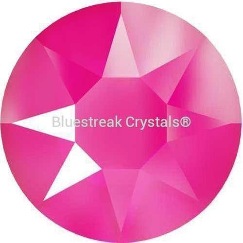Swarovski Rose Pins (53301) Stainless Steel SS10-Swarovski Metal Trimmings-Crystal Electric Pink-Pack of 1440 (Wholesale)-Bluestreak Crystals