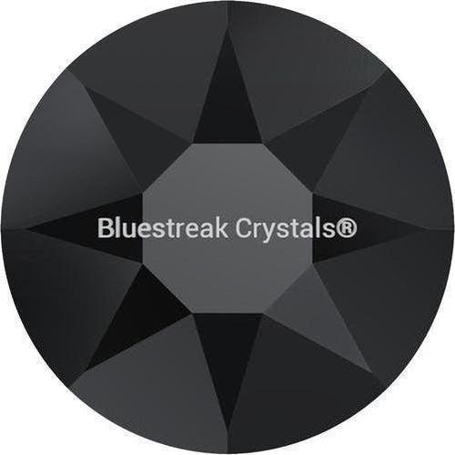Swarovski Rose Pins (53302) Stainless Steel SS16-Swarovski Metal Trimmings-Jet-Pack of 1440 (Wholesale)-Bluestreak Crystals