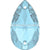 Swarovski Sew On Crystals Peardrop (3230) Aquamarine-Swarovski Sew On Crystals-12x7mm - Pack of 2-Bluestreak Crystals