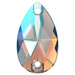 Swarovski Sew On Crystals Peardrop (3230) Black Diamond Shimmer - Bluestreak Crystals