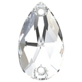 Swarovski Sew On Crystals Peardrop (3230) Crystal - Bluestreak Crystals