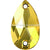 Swarovski Sew On Crystals Peardrop (3230) Light Topaz-Swarovski Sew On Crystals-12x7mm - Pack of 2-Bluestreak Crystals