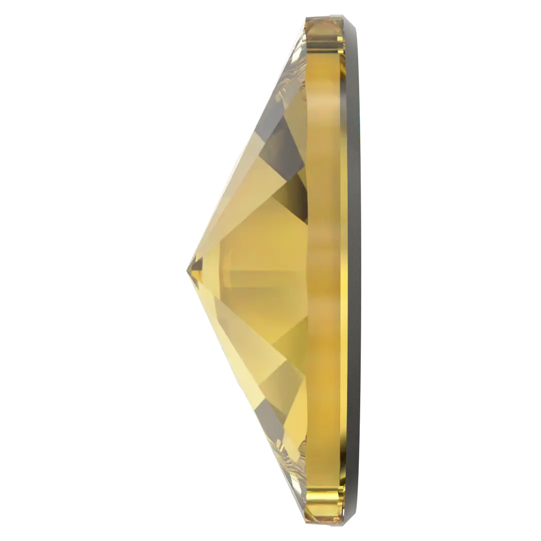 Swarovski Sew On Crystals Rivoli (3200) Recreated Dark Jonquil - Bluestreak Crystals