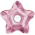 Swarovski Sew On Crystals Star Flower (3754) Light Rose-Swarovski Sew On Crystals-5mm - Pack of 10-Bluestreak Crystals