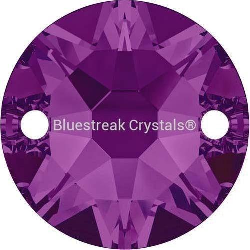 Swarovski Sew On Crystals Xirius (3288) Amethyst-Swarovski Sew On Crystals-8mm - Pack of 6-Bluestreak Crystals