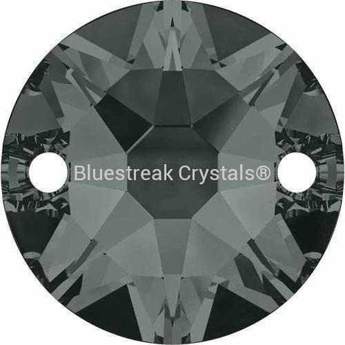 Swarovski Sew On Crystals Xirius (3288) Black Diamond-Swarovski Sew On Crystals-8mm - Pack of 6-Bluestreak Crystals