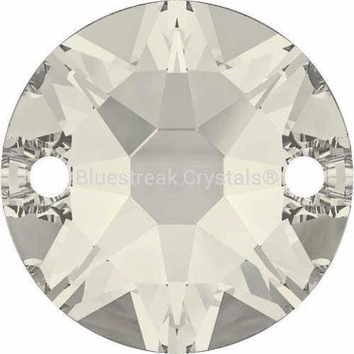 Swarovski Sew On Crystals Xirius (3288) Crystal Silver Shade-Swarovski Sew On Crystals-8mm - Pack of 6-Bluestreak Crystals