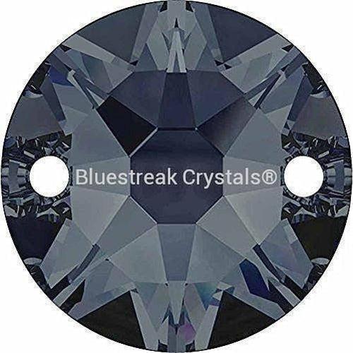 Swarovski Sew On Crystals Xirius (3288) Graphite-Swarovski Sew On Crystals-12mm - Pack of 2-Bluestreak Crystals