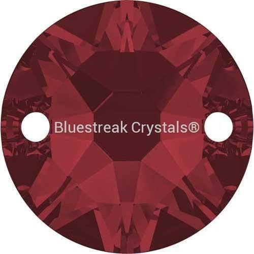Swarovski Sew On Crystals Xirius (3288) Scarlet-Swarovski Sew On Crystals-8mm - Pack of 6-Bluestreak Crystals