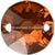 Swarovski Sew On Crystals Xirius (3288) Smoked Amber-Swarovski Sew On Crystals-8mm - Pack of 6-Bluestreak Crystals